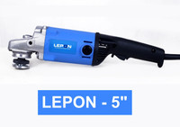 Sauran Lepon 5" Angle Grinder AG125B Heavy Duty 1200 Watt with Warranty Angle Grinder(125 mm Wheel Diameter)