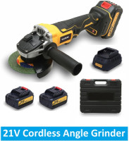 Sauran 21V Brushless Cordless Angle Grinder (CAG11) Angle Grinder(100 mm Wheel Diameter)
