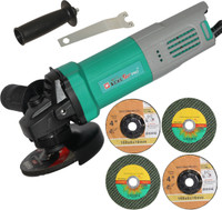 Digital Craft Electric Angle Grinder Machine PRO with 4" Grinding & Cutting Wheel Angle Grinder(100 mm Wheel Diameter)