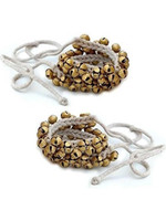 Kinmo Kathak, odissi, Bharatnatyam,Chhau,Kathkali dance Ghungroo (25+25 Bells) Brass Anklet
