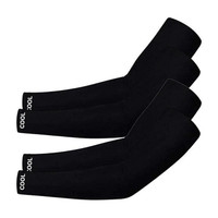 Sheux Cotton Arm Sleeve For Men & Women(Free, Black)