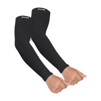 Jimmox Nylon Arm Sleeve For Men & Women(Free, Black)