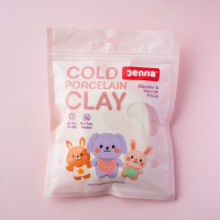 Jenna Cold Porcelain Clay | Non-Toxic, Ideal for charms and miniatures | Air Dry Art Clay(300 g)