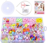 Guellix Jewelry Bracelet Making Kit for Girls And Kids, Necklace, Hairband & Rings Craft
