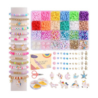 BIGMOTHERS Unicorn Bracelet Making Kit for Girls, Jewellery Making Kit for Kids Bead Set