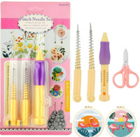 Qroof Punch Needle Set for Embroidery, Craft Tools