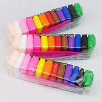 DakSam Pack of 36 Air Dry Clay, Colorful Children Soft Playing Clay