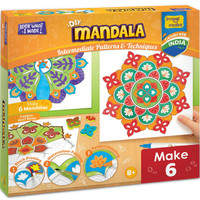 Imagimake DIY Mandala Art Kit for Girls 9-12 | Coloring & Painting Art Kit|Crafts kit