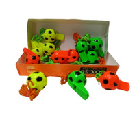 imtion ( 12 Pcs Football Design Whistle ) Seeti as Birthday Return Gift