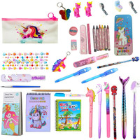Urban Festivities Unicorn Stationery Set for Girls Birthday Return Gifts for Kids Stationery Set