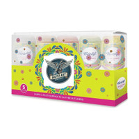 MotoArt Pidilite 3D Outliners GLITTER Kit 20ml x 5 | Fabric and Multi-Surface Outliners