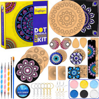 Craftinger DIY Mandala Dotting art Kit for adults & beginners