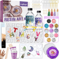 Craftinger All-in One kit with 200gm Resin for Bookmark Kit