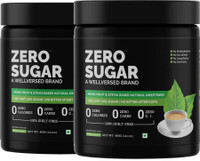 Ketofy Zero Sugar | Stevia & Monk Fruit Sweetener | Ultra Low GI | Sugar Free | Keto Sweetener(800 g, Pack of 2)