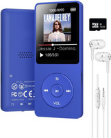CASON 16GB Mini MP3 Music Player with Bluetooth ,Video Playback,Pocket-Sized MP3 16 GB MP3 Player(Blue, 1.8 Display)