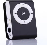 Amazplus Mini Metal MP3 Player with Back Clip, USB Port, Memory Card Slot MP3 Player(Multicolor, 0 Display)