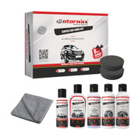 Motorwax Super Car Care Kit 8 Pcs | Car Cleaning Kit | Car Shampoo Combo