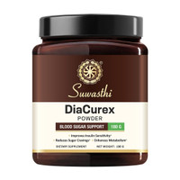 SUWASTHI DiaCurex Ayurvedic Diabetes Powder Natural Supplement for Balanced Blood Sugar(180 g)