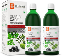 Krishna's Herbal & Ayurveda Diabic Care Juice | Helps Manage(Pack of 2, 2000 ml)