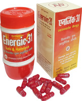 Energic-31 Ayurvedic Medicine(80 Capsules)