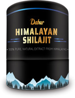 Dabur 100% Pure Himalayan Shilajit | Boosts Stamina & Immunity | Revitalises Body(10 g)