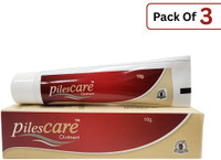 Dharmani's International Piles Care Ointment 10 Gm| Relief From Pain, Bleeding & Constipation(Pack of 3, 30 g)
