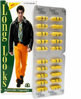 Dharmani's International Long Looks Capsules Ayurvedic Nutrition Support for Boys & Girls Daily Use(60 Capsules)