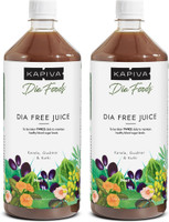 Kapiva Dia Free Juice - Controls Blood Sugar Levels(Pack of 2, 2 L)