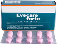 H D C EVECARE FORTE TABLET - Reduces Intimate Conditions(Pack of 6, 60 Tablets)