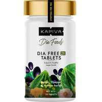 Kapiva Dia Free | Single Dose Daily | 1 Month Pack(30 Tablets)