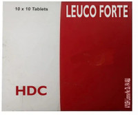 H D C Leuco Forte Tablets - Effective in Leucorrhea(Pack of 10, 10 Tablets)