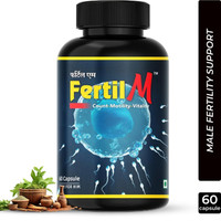 Suraj Herbals Fertil M Ayurvedic Male Reproductive Health Support(60 Capsules)