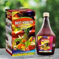 HEALTH AIM Ayurvedic BEST HEALTH Tonic | For Weakness, Weight Gain & Healthy Family(450 ml)