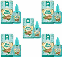 IMC Aloe Digest | Healthy Stomach, Relieves Colic, Boosts Appetite & Digestion(Pack of 5, 150 ml)
