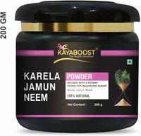 KAYABOOST Neem Karela Jamun Powder for Maintaining Blood Sugar Levels (200 g)(200 g)