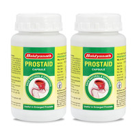Baidyanath Prostaid 60 Capsule|For Complete Prostate Care and Healthy Urinary Tract System(Pack of 2, 120 Capsules)