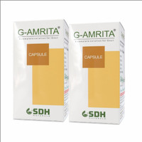 Shree Dhanwantri Herbals G Amrita Capsules, Supports Healthy Uric Acid Levels, Supports Joint Comfort(Pack of 2, 120 Capsules)