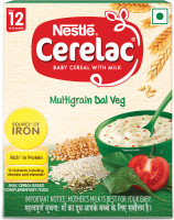 Nestle Cerelac Multi Grain Dal Veg Cereal from 12 to 24 Months Cereal(300 g, 12+ Months)