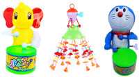 M S.Toys Baby Rattles With Zoomer for Infants the Perfect Gift for Newborn(pack of 3) Rattle(Multicolor)