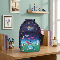 WFB Oggy and the Cockroaches Premium School Bag | 10-12 Years Student Daypack 22 L Backpack(Blue)