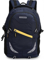 PROVOGUE unisex spacy with rain cover and reflective strip 35 L Laptop Backpack(Blue)
