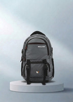WFB Backpack for Men Women 30L Laptop Bag Water Resistant Travel Office College Bag 35 L Laptop Backpack(Grey)