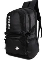 WROGN BP/REXINE/1500/BLACK-35L 35 L Backpack(Black)