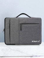 Straplt 13.5-14 Inch Laptop Sleeve Bag Case Briefcase for Notebook Computer Ultrabook MacBook Air/Pro Waterproof Protective Tables Case Laptop Sleeve Case Portable Handle Laptop Bag,Dark Gray Waterproof Laptop Sleeve/Cover(Grey, 14)