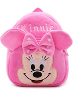 Lavish Kids School Minnie Soft Backpack School Bag(Pink, 10 L)