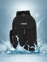 ZERUS Premium Laptop Backpack with Bottle Pocket for Office College and Travel Use Waterproof School Bag(Black, 30 L)