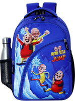 Luckey School backpack 4th to 10th class casual Waterproof School Bag Waterproof Backpack(Dark Blue, 22 L)