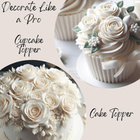 Confect White Edible Gum Paste for Cake Decorating | Soy-Free, Palm Oil-Free- Icing(250 g, Vanilla)
