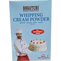 BOGATCHI Soft & Tasty Whipping Cream Powder for Cake with Free Tutti Frutti Icing(100 g, Vanila)