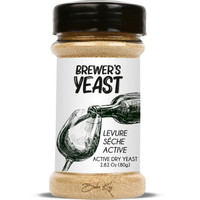 Bake King Brewer's Yeast for Wine 80gm Fast Fermentation Wine Yeast in Storage Jar Yeast for Wine Making Yeast Powder(80 g)